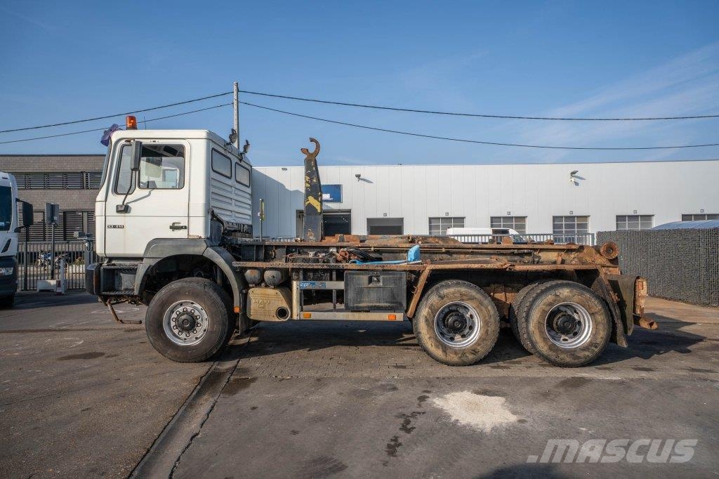 MAN FE 33.414 BB 6x6 Hook lift trucks