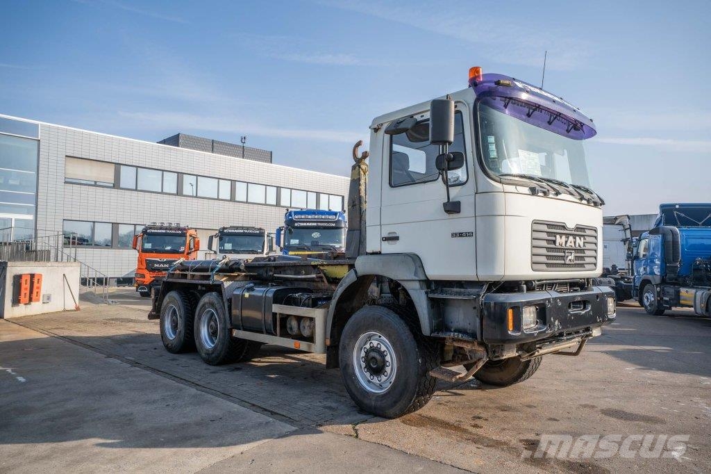MAN FE 33.414 BB 6x6 Hook lift trucks