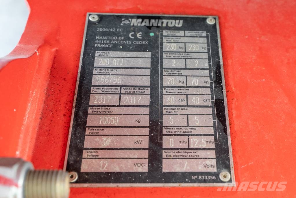 Manitou 200 ATJ Knikarmhoogwerkers