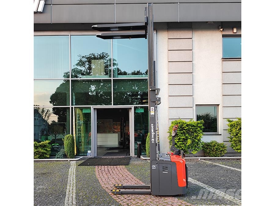 Lonking LG16ED z podestem Rokas palešu ratiņi