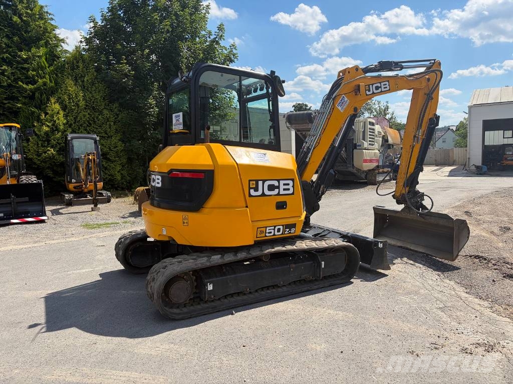 JCB 50Z-2 Mini ekskavatörler, 7 tona dek