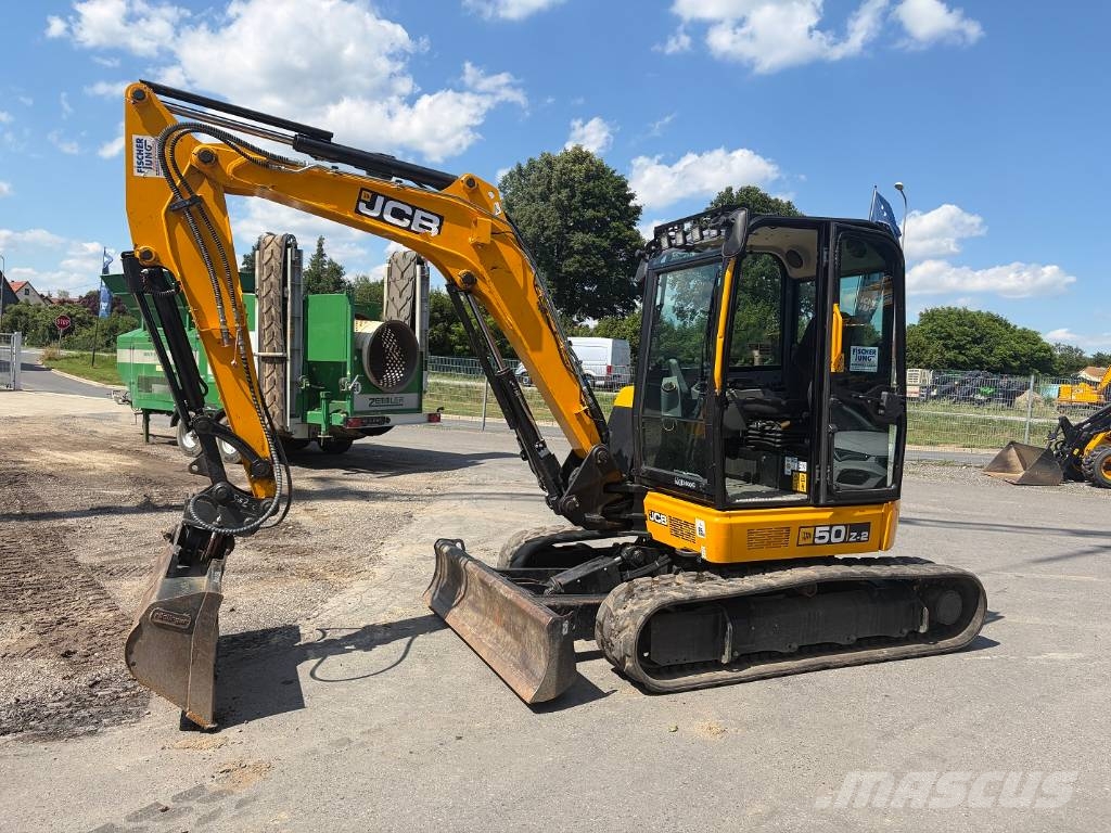 JCB 50Z-2 Mini ekskavatörler, 7 tona dek