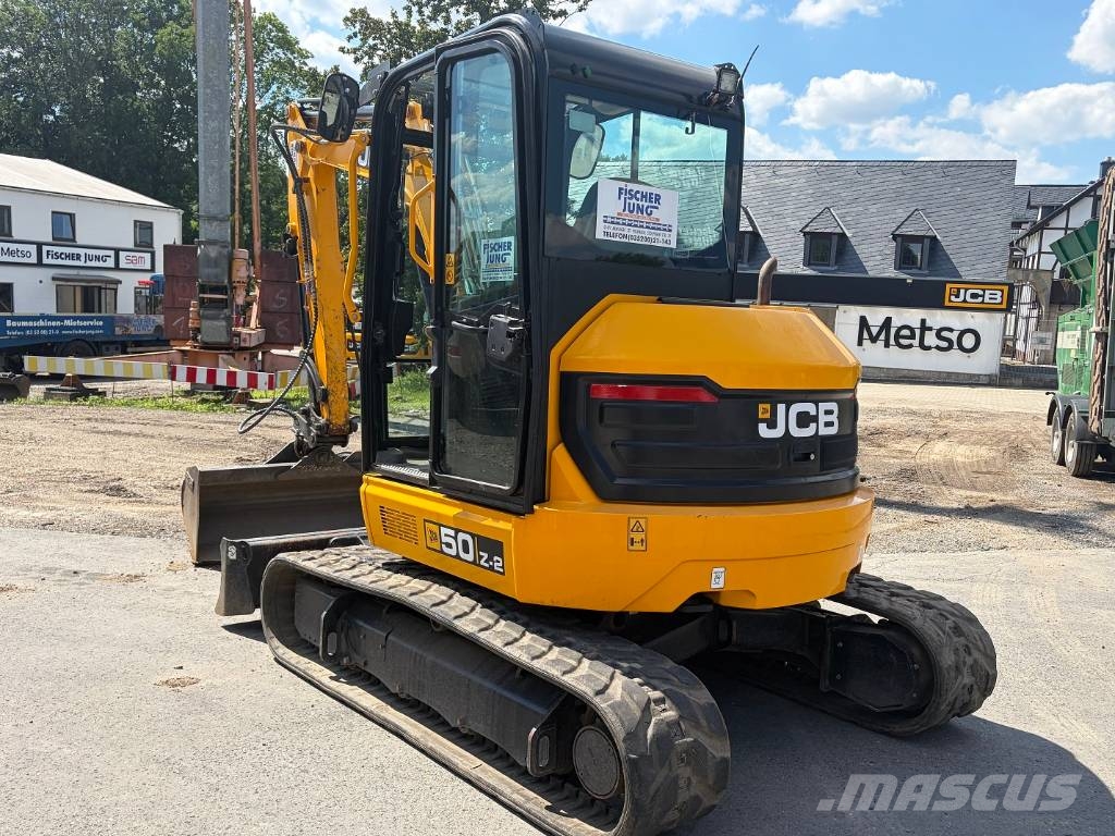 JCB 50Z-2 Mini ekskavatörler, 7 tona dek