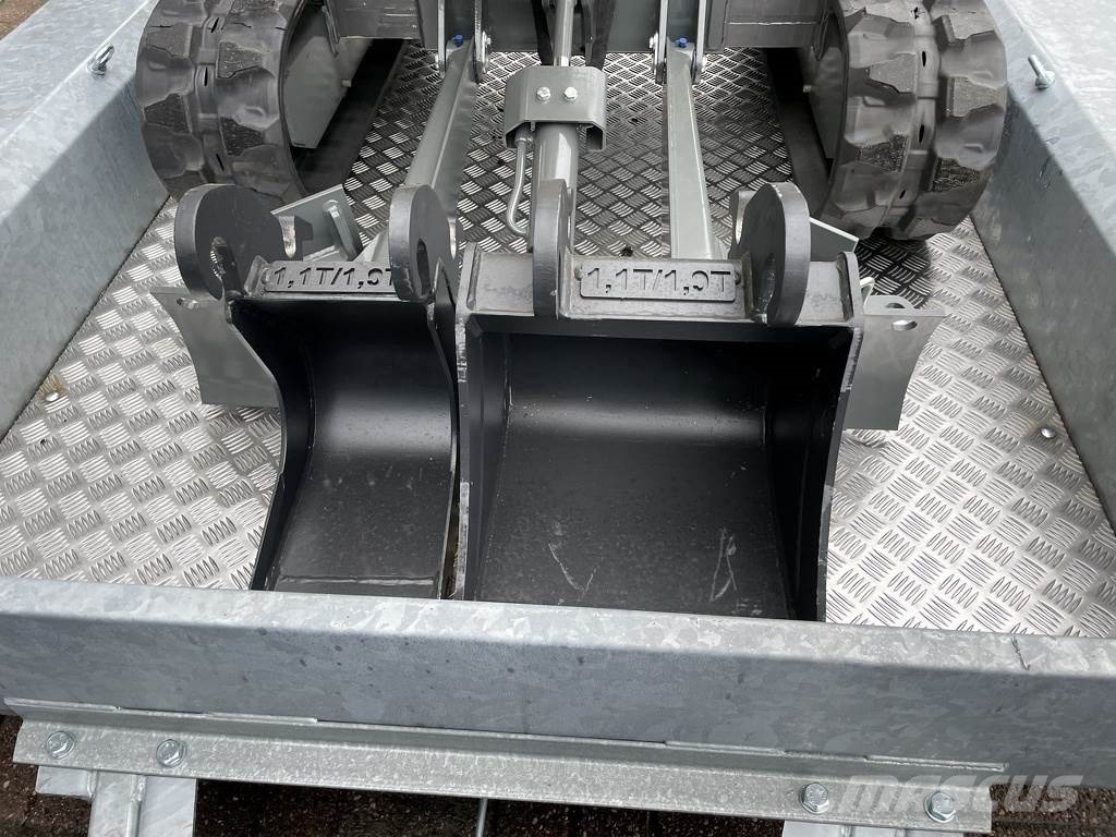 Neuson ET16 minigraver NIEUW + Vlemmix 2 asser €445 LEASE Mini excavadoras < 7t