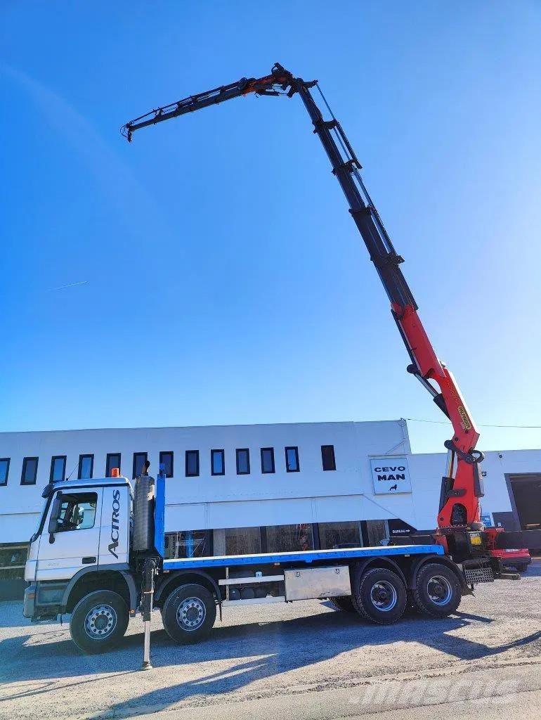 Mercedes-Benz Actros 4151 V8 8x4 Dakdekkerskraan / montagekran P Univerzálne terénne žeriavy