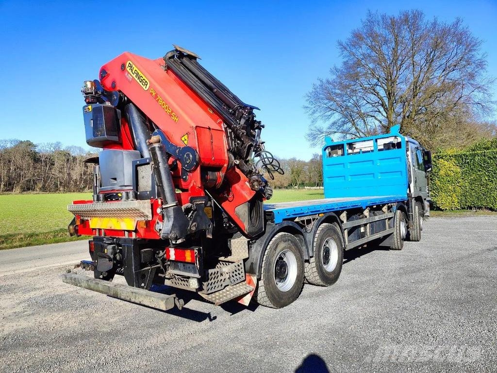 Mercedes-Benz Actros 4151 V8 8x4 Dakdekkerskraan / montagekran P Univerzálne terénne žeriavy