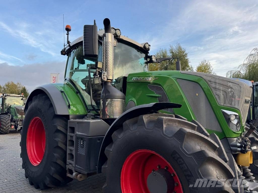 Fendt 828 VARIO PROFI+ PLUS Nature Green / WOM / GPS / الجرارات