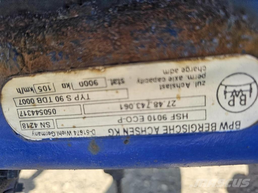 BPW HSF 9010 ECO-P Ejes