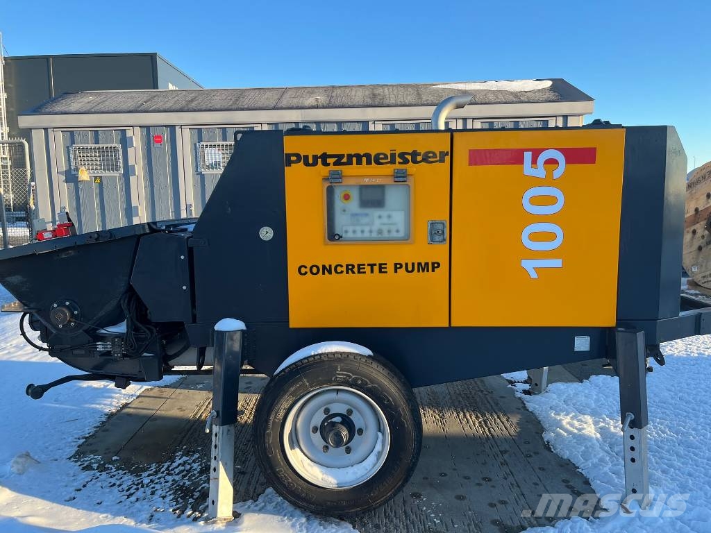 Putzmeister 1005 Bombas de concreto
