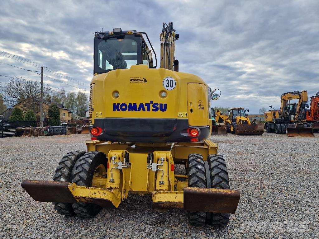 Komatsu PW 118 MR-8 حفارات بعجل