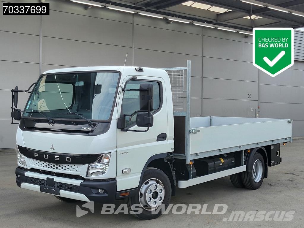 Mitsubishi Canter 7C15 4X2 Full Steel Automatic AC Euro 6 Platte bakwagens