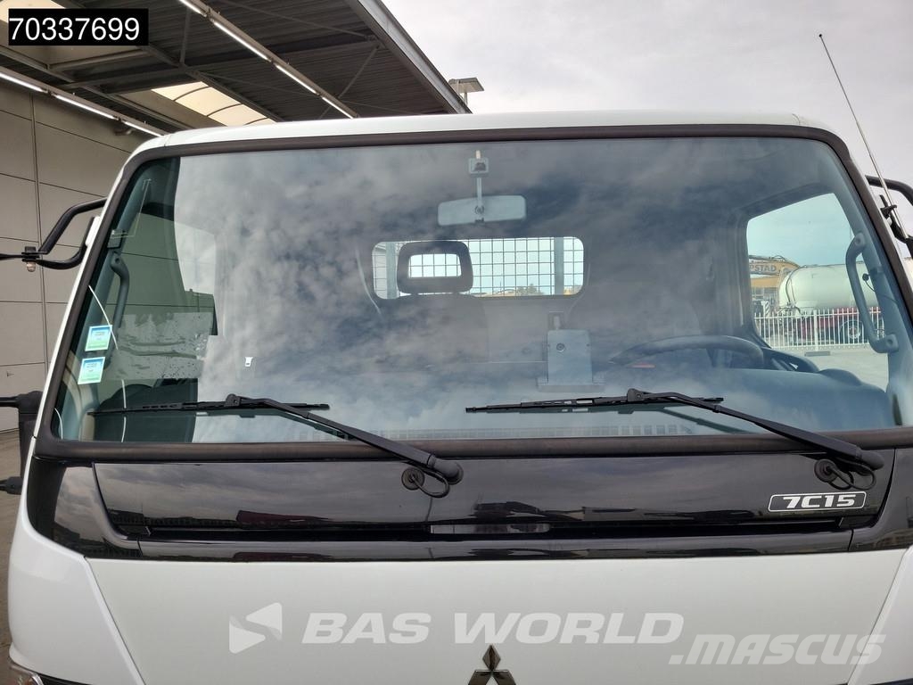 Mitsubishi Canter 7C15 4X2 Full Steel Automatic AC Euro 6 Platte bakwagens