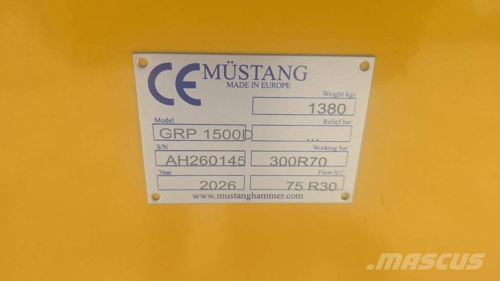 Mustang GRP 1500D Rotators