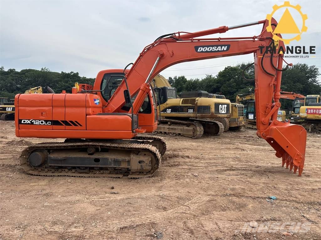 Doosan DX 120 Bagri goseničarji