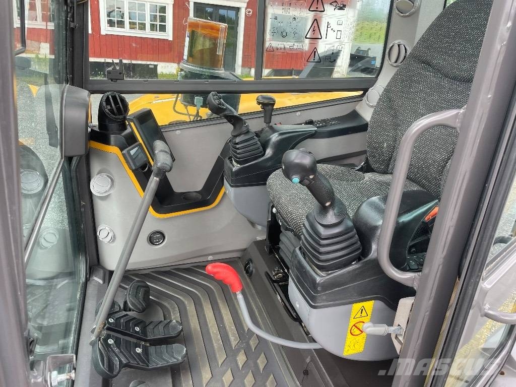 Volvo ECR88D Rototilt C-smörj 3st skopor Excavadoras 7t - 12t