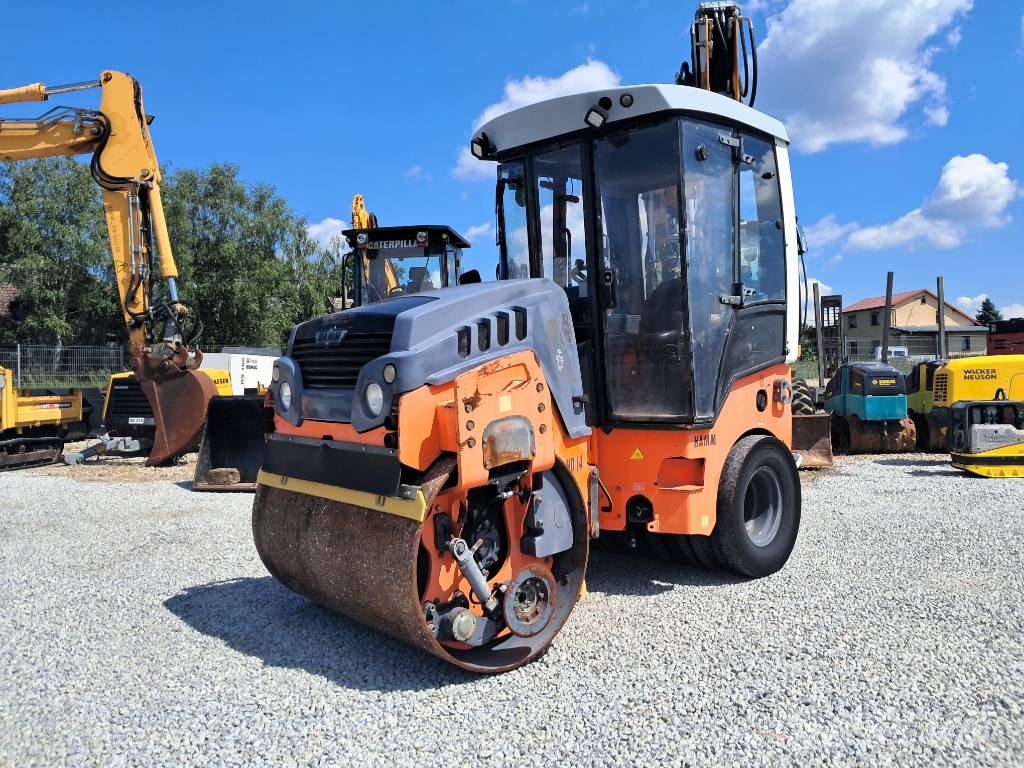 Hamm HD 14 VT BOMAG BW DYNAPAC Porinių būgnų volai