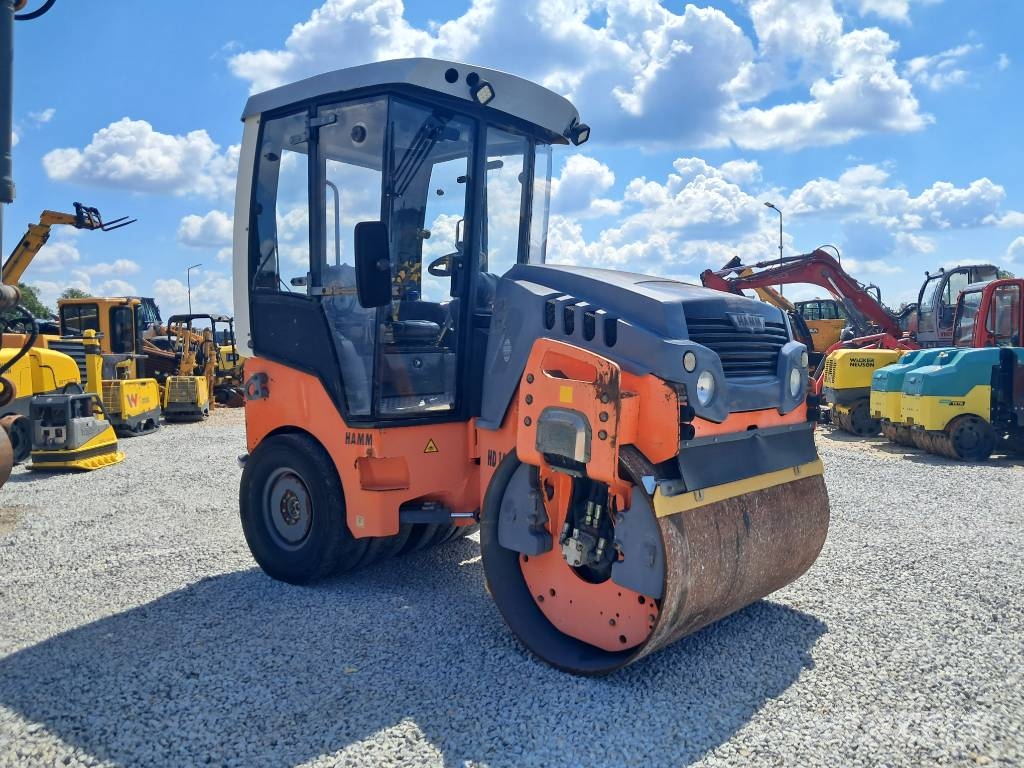 Hamm HD 14 VT BOMAG BW DYNAPAC Porinių būgnų volai