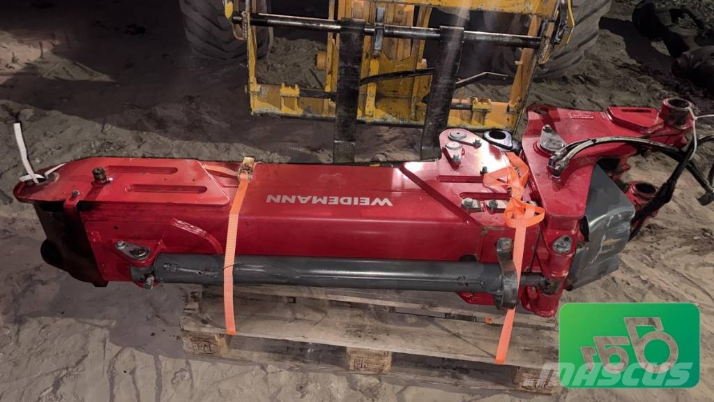 Weidemann 2070 CX Mast, Arm, Boom, Wobbler (Swinging Arm), Actuator Šasija i vešenje