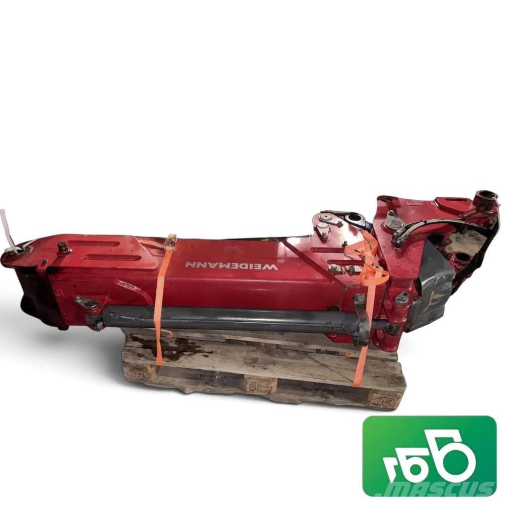 Weidemann 2070 CX Mast, Arm, Boom, Wobbler (Swinging Arm), Actuator Šasija i vešenje