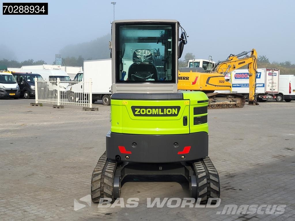 Zoomlion ZE35 GU A/C - CE CERTIFIED ミニ油圧ショベル 7t以下(ミニユンボ・ミニディガー)