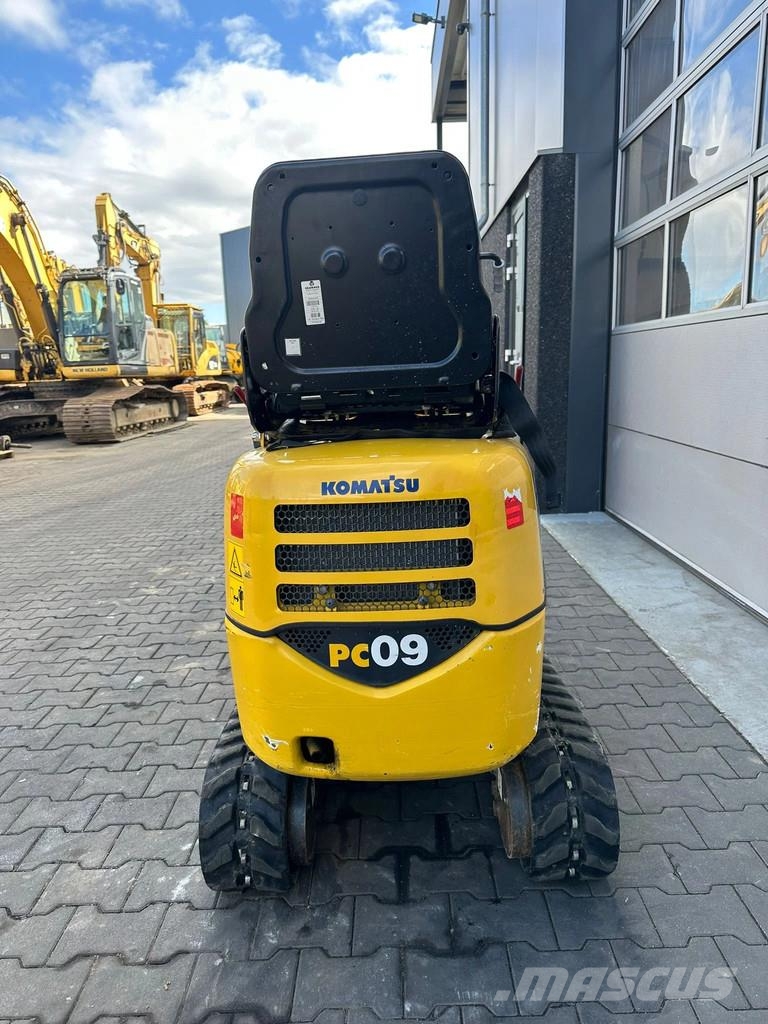 Komatsu PC09-1 Mini rýpadlá < 7t