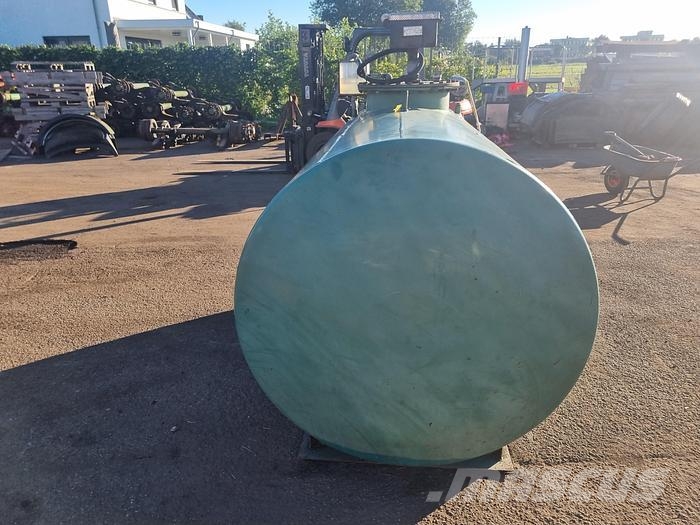 Thyssen UNFORMTECHNIK STEEL DOUBLE SIDE TANK / 6616-D Degalų ir priedų talpyklos