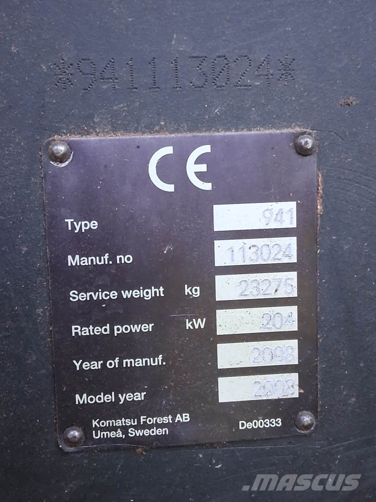 Valmet 941 Harvesteri