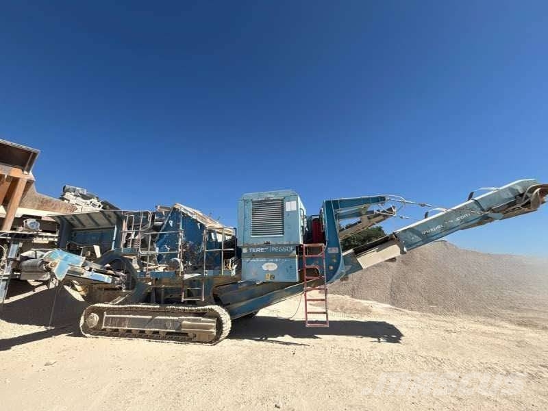Terex Pegson 428TP Mobile impact crusher Мобильные дробилки