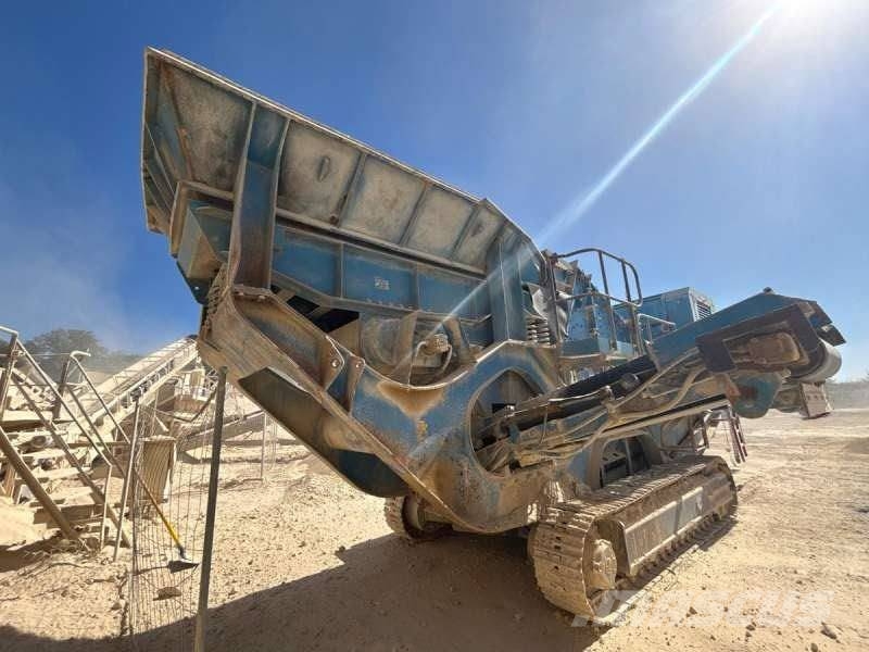 Terex Pegson 428TP Mobile impact crusher Мобильные дробилки