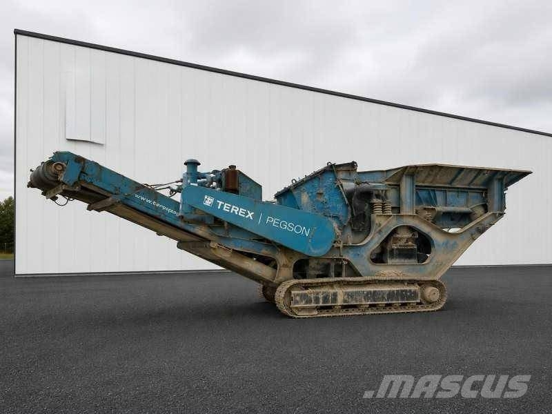 Terex Pegson 428TP Mobile impact crusher Мобильные дробилки