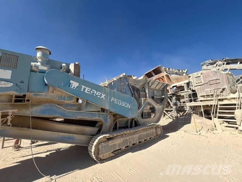 Terex Pegson 428TP Mobile impact crusher Мобильные дробилки