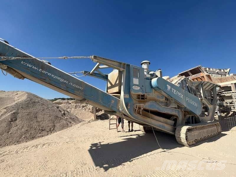 Terex Pegson 428TP Mobile impact crusher Мобильные дробилки