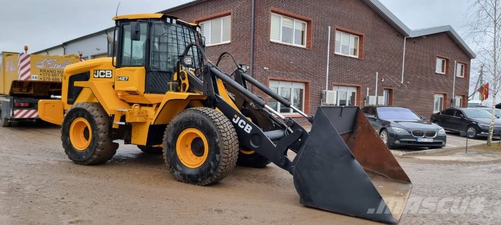 JCB 427 Agri Cargadoras sobre ruedas
