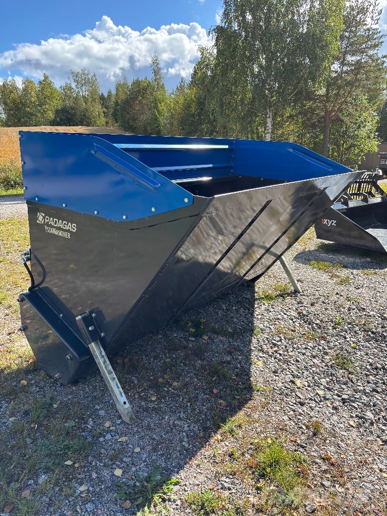  Padagas/Ystamakiner Sandspridare Stora Bm 3 kubik Buckets