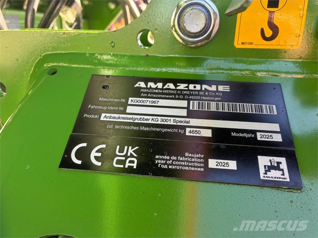 Amazone KG 3001 Spezial +Centaya 3000 Kultivátory