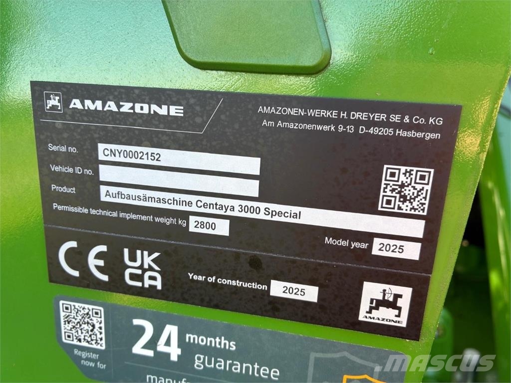 Amazone KG 3001 Spezial +Centaya 3000 Kultivátory