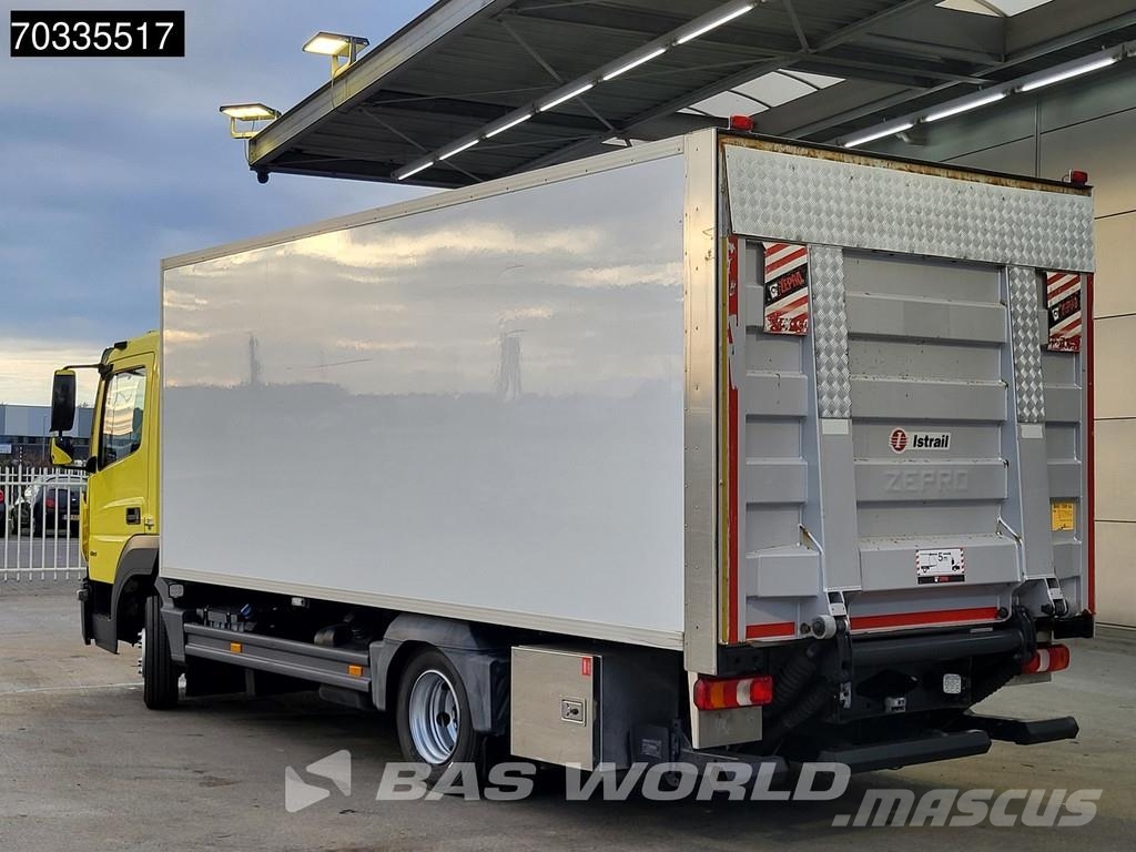 Mercedes-Benz Atego 818 Atego 4X2 8tonner 1500kg Ladeborwand Aut Camiones con caja de remolque