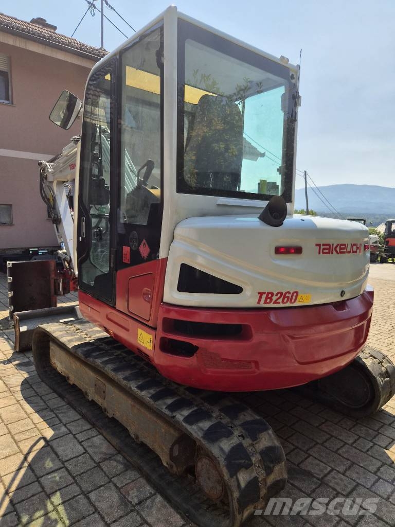 Takeuchi TB 260 Minigraafmachines < 7t