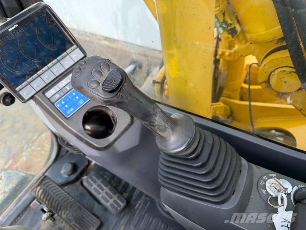 Komatsu PW160-8 - Triple Boom / Blade / Hammer Lines Bagri na kolesih