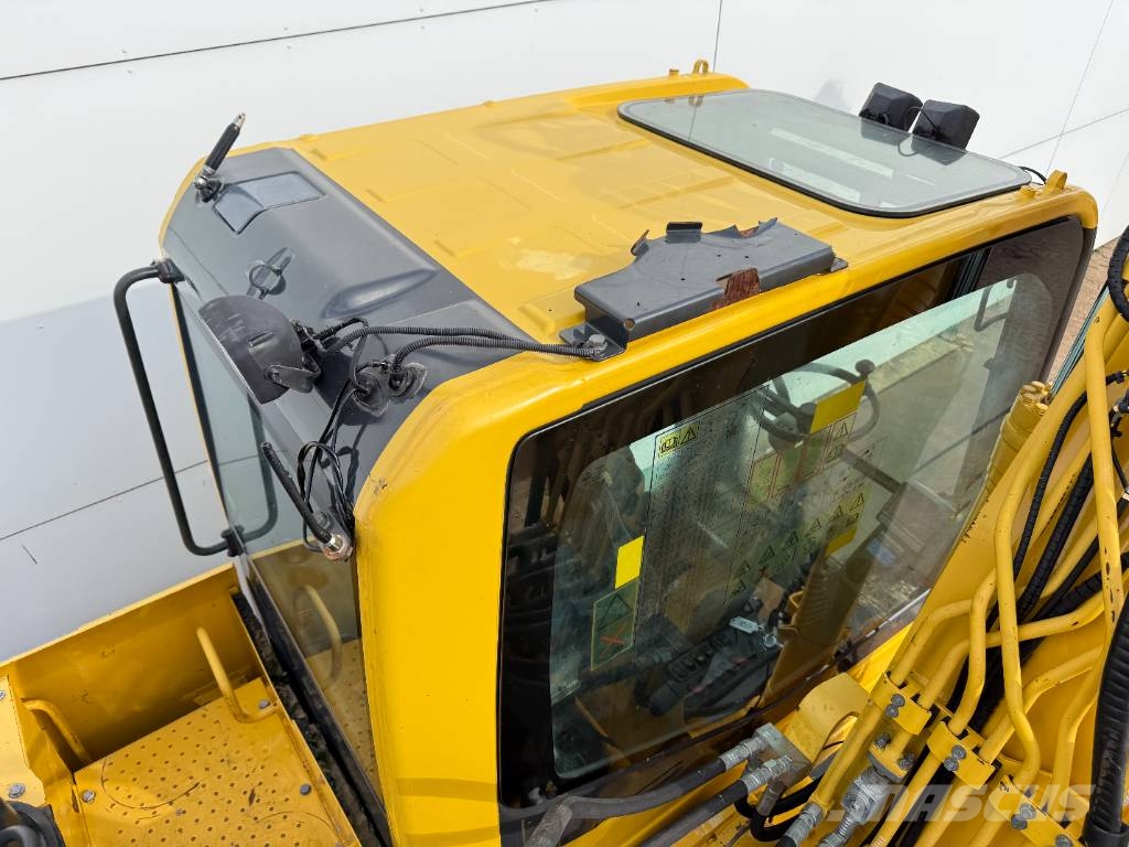 Komatsu PW160-8 - Triple Boom / Blade / Hammer Lines Bagri na kolesih