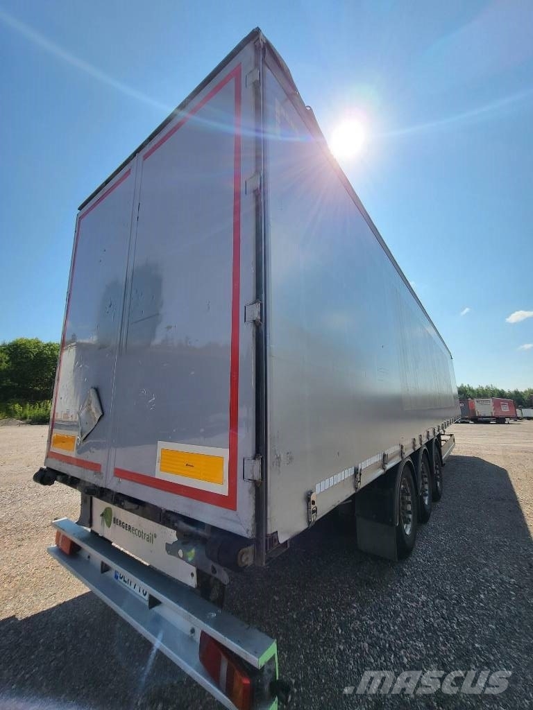 Berger Ecotrailer COIL Tents puspiekabes
