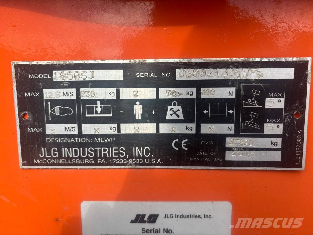 JLG 1850 SJ Telescopic boom lifts