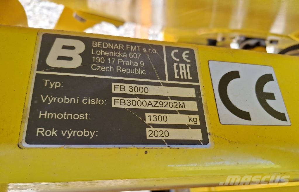 Bednar FERTI‑BOX FB 3000 Landbouw - overige