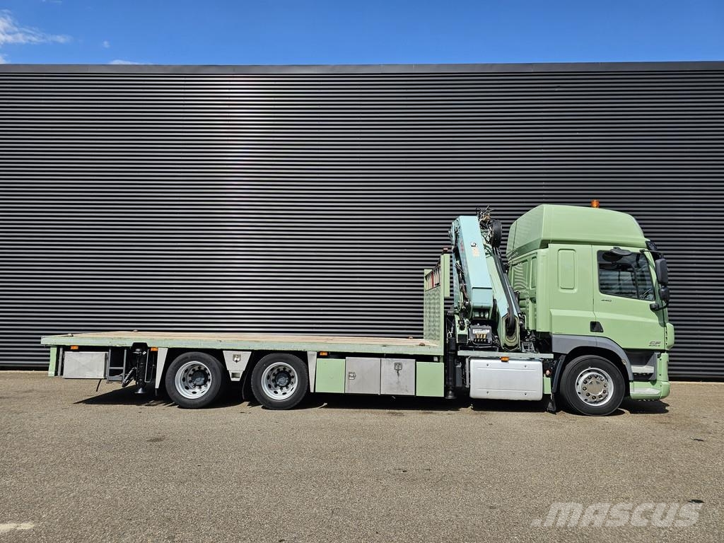 DAF CF 440 6x2 / HIAB 42 tm CRANE / KRAN شاحنات الرافعات