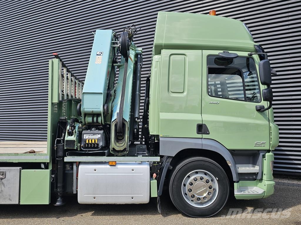 DAF CF 440 6x2 / HIAB 42 tm CRANE / KRAN شاحنات الرافعات