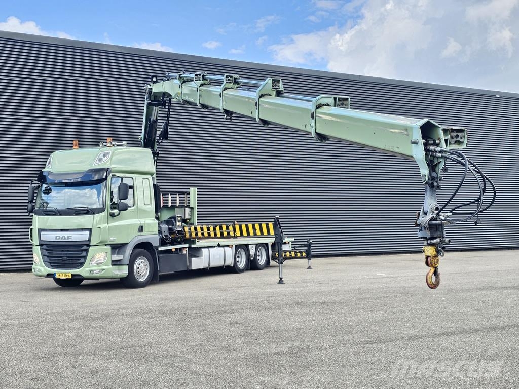 DAF CF 440 6x2 / HIAB 42 tm CRANE / KRAN شاحنات الرافعات