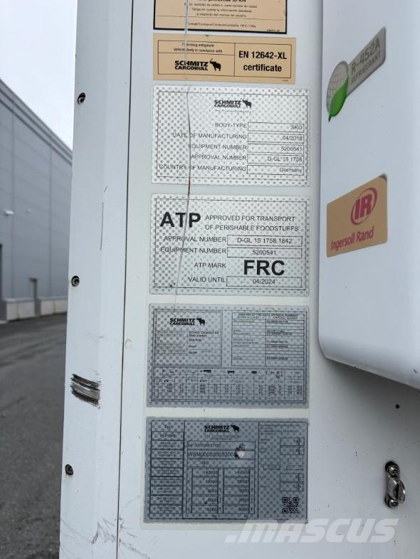 Schmitz Cargobull Trailer Reefer Double Stock Straight Ημιρυμούλκες ψυγείο