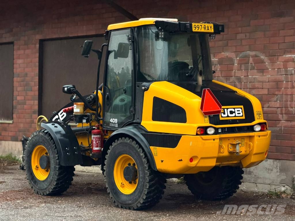 JCB 409 / 40km/h! / Aurasähkö / Rasvari / Lisähydr. / Radlader