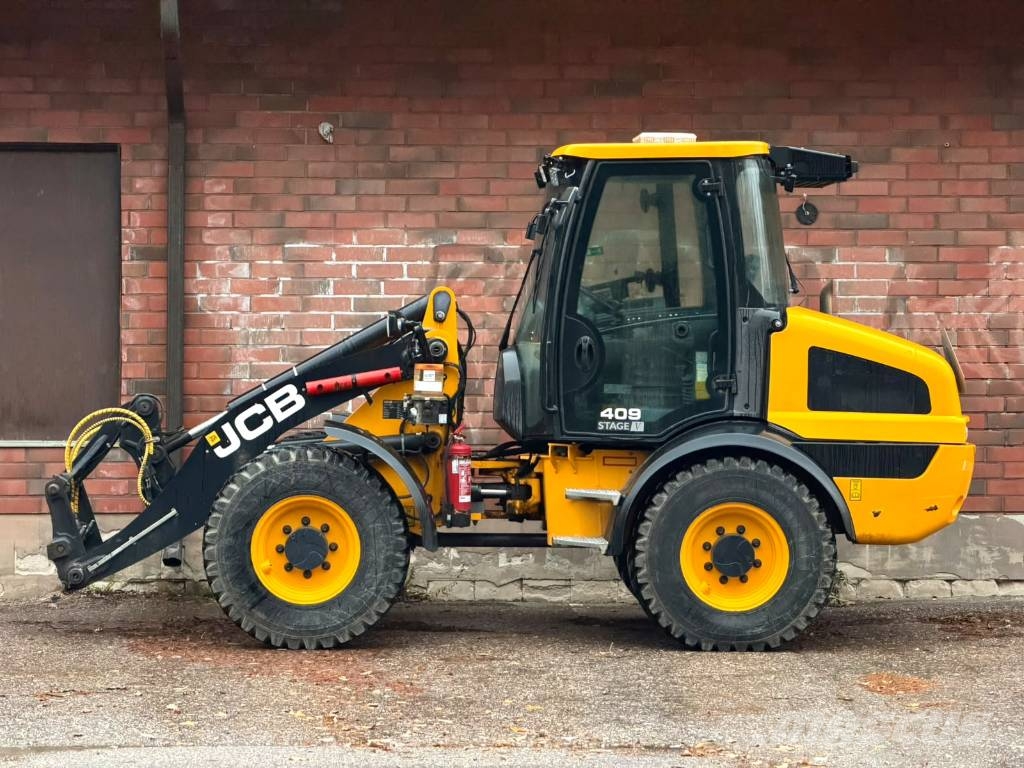 JCB 409 / 40km/h! / Aurasähkö / Rasvari / Lisähydr. / Radlader