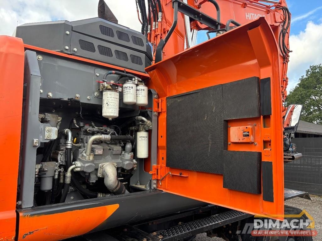 Hitachi ZX140W-6 SMP tiltrotator with grapple - air condit Escavadeiras especiais